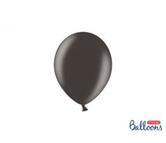 Balóny metalické 12 cm, čierne (1 bal / 100 ks)