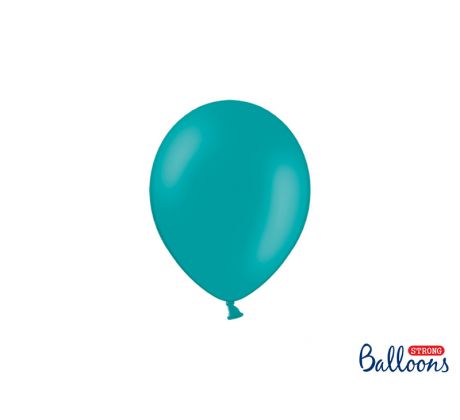 Balóny pastelové 12 cm, lagúna modrá (1 bal / 100 ks)