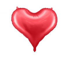 Fóliový balón Srdce červené 75x64,5cm