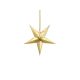 Visiaca dekorácia Zlatá hviezda malá