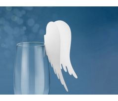 Dekorácia na pohár Anjelské krídla