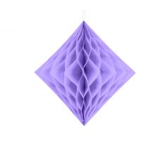 Honeycomb diamant, fialový, 30cm