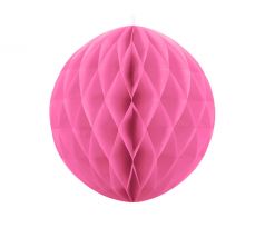 Papierová guľa, ružová, 30 cm