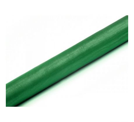 Organza smaragdovo zelená, 36cm x 9m