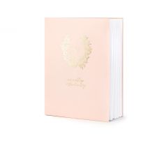 Kniha hostí, 20x24,5 cm, ružová farba, 22 strán