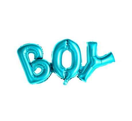 Fóliový balón Boy, 67x29 cm, modrý
