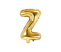 Fóliový balón Písmeno "Z" zlatý