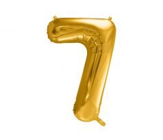 Balón "7" zlatý