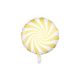 Fóliový balón Candy žltý