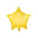 Fóliový balón Hviezda, 48 cm, žltý