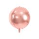 Fóliový balón Guľa ružovo-zlatý