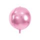 Fóliový balón Guľa svetloružový