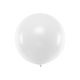 Balón veľký pastelový biely