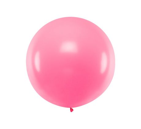 Balón veľký pastelový ružový