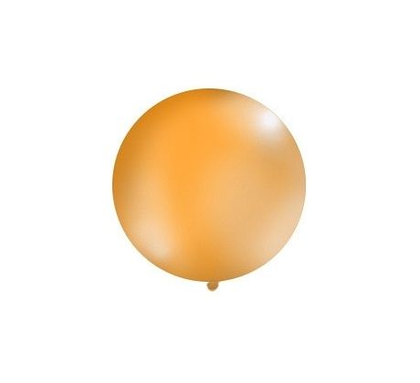 Balón veľký oranžový pastelový