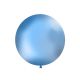 Balón veľký pastelový modrý