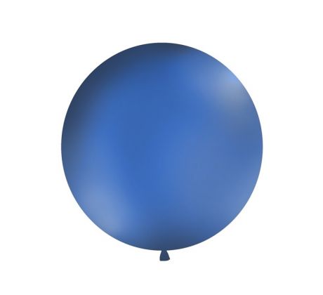 Balón veľký pastelový námornícka modrá