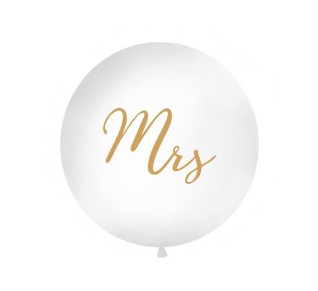 Balón veľký Mrs zlatý