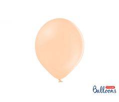 Balóny pastelové 27 cm,  svetlo oranžové (10 ks)