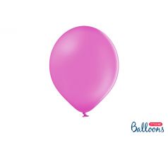 Balóny pastelové 27 cm,  fuchsie (10 ks)