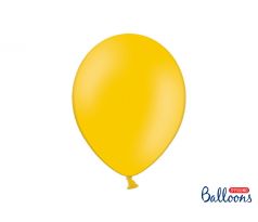 Balóny žiarivo oranžové, 30 cm (100 ks)