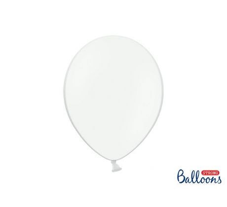 Balóny biele, 30 cm (100 ks)