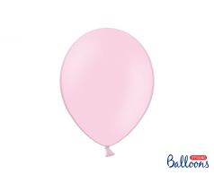 Balóny bledo ružové, 30 cm (1 bal / 100 ks)