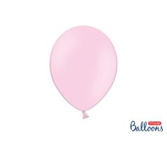 Balóny pastelové 27cm, ružové (10 ks)