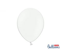 Balóny biele, 30 cm (10 ks)