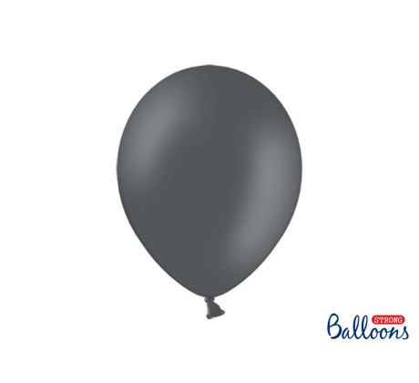Balóny tmavo šedé, 30 cm (1 bal / 50 ks)
