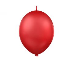 Prepojovací balónik 12 '', pastelovo červené(1 bal / 100 ks)