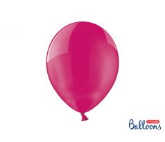 Balóny kryštalové 30 cm, horúca ružová (100 ks)