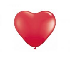 Balóny 10 '' srdce, pastelovo červené (1 bal / 100 ks)