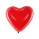 Balóny 16 srdce, pastelovo červené (1 bal / 100 ks)