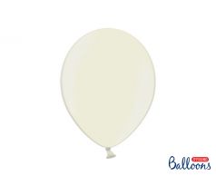 Balóny metalické krémové, 30 cm (100 ks)