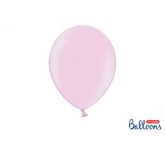 Balóny metalické 27 cm, metalíza Candy Pink (10 ks)