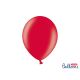 Balóny metalické červené, 30 cm (10 ks)