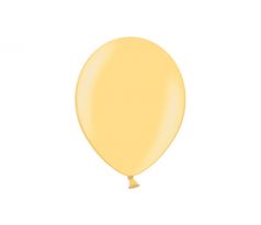 Balóny metalické 29cm, svetlooranžové (1 bal / 100 ks)