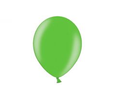 Balóny metalické 29cm, zelené (1 bal / 100 ks)