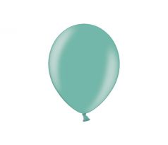Balóny metalické 29cm, mentolové (1 bal / 100 ks)