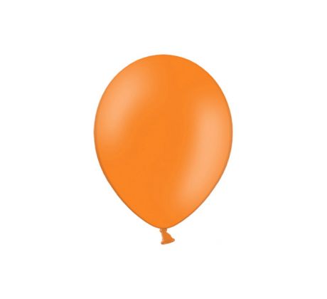 Balóny pastelové 29cm, oranžové (1 bal / 100 ks)