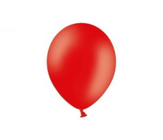 Balóny pastelové 29cm, červené (1 bal / 100 ks)