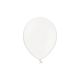 Balóny pastelové 29cm, biele (1 bal / 100 ks)