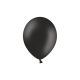 Balóny pastelové 29cm, čierne (1 bal / 100 ks)
