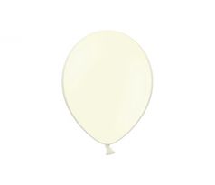 Balóny pastelové 29cm, svetlé krémové (1 bal / 100 ks)