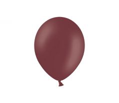 Balóny pastelové 29cm, gaštanové (1 bal / 100 ks)