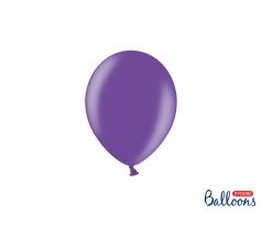 Balóny metalické 12 cm, fialové (1 bal / 100 ks)