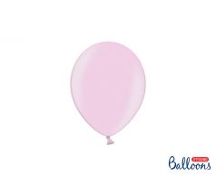 Balóny metalické 12 cm, cukríkovo ružové (1 bal / 100 ks)