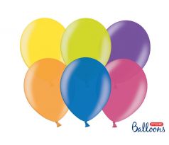 Balóny metalické 12 cm, mix (1 bal / 100 ks)