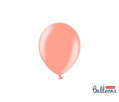 Balóny metalické 12 cm, ružovo zlaté (1 bal / 100 ks)